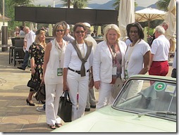 Ingrid Mahul, et nos 2 martiniquaises Elisabeth Haefner et Marie-Andrée encadrant Mick Ciais, toutes réjouies de se retrouver l'an prochain à Strasbourg.